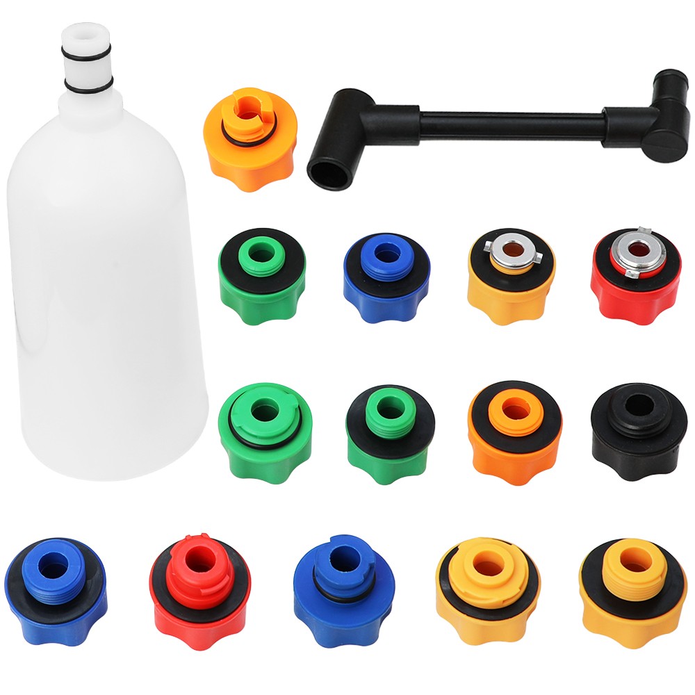 No-Spill Oil Funnel Set Engine Oil Change Kit For Automotive Car Vehicle
