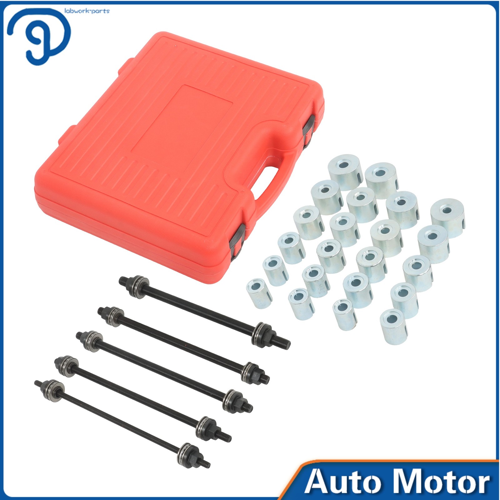 27PCS Universal Press and Pull Sleeve Set Bush Bearing Removal Insertion Tool