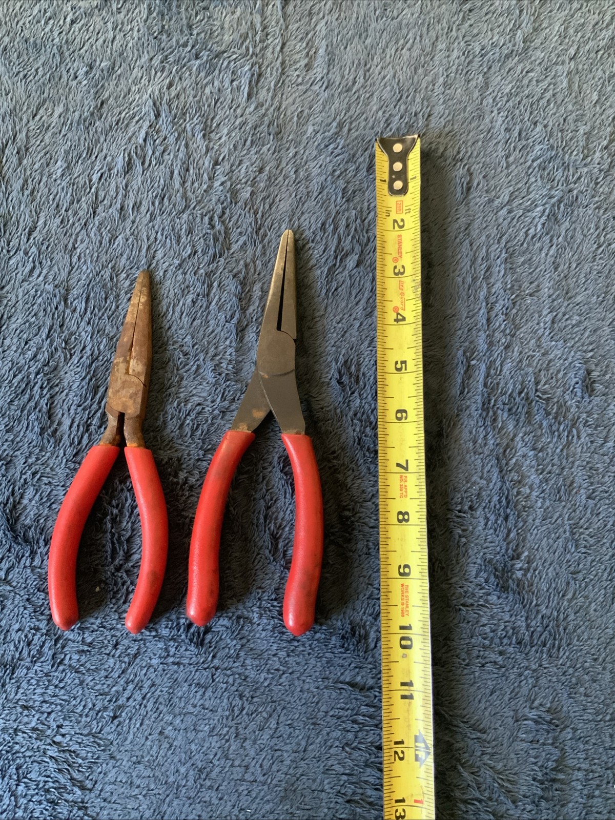 Snap On 2pc Needle Nose Pliers….surface Rust…both Work…..