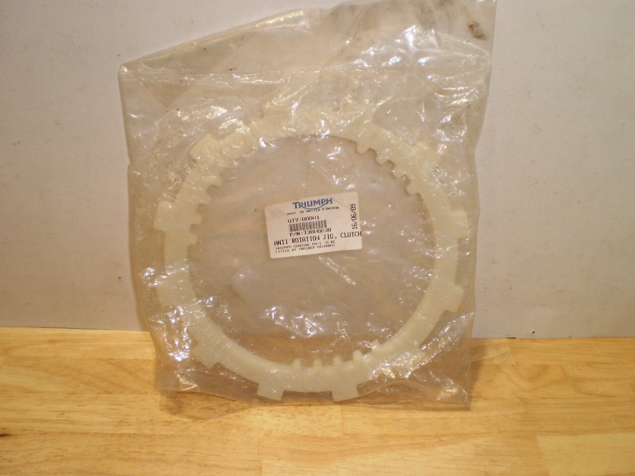 Triumph Motorcycle Special Tool, T3880038 Clutch Anti Rotation Jig, T-Bird 1600.
