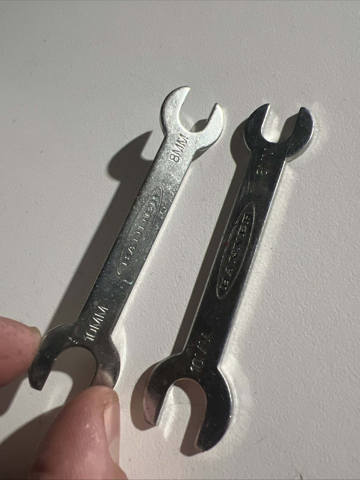 Banner 8mm x 10mm Open End Combination Sensor Wrench LOT OF 2