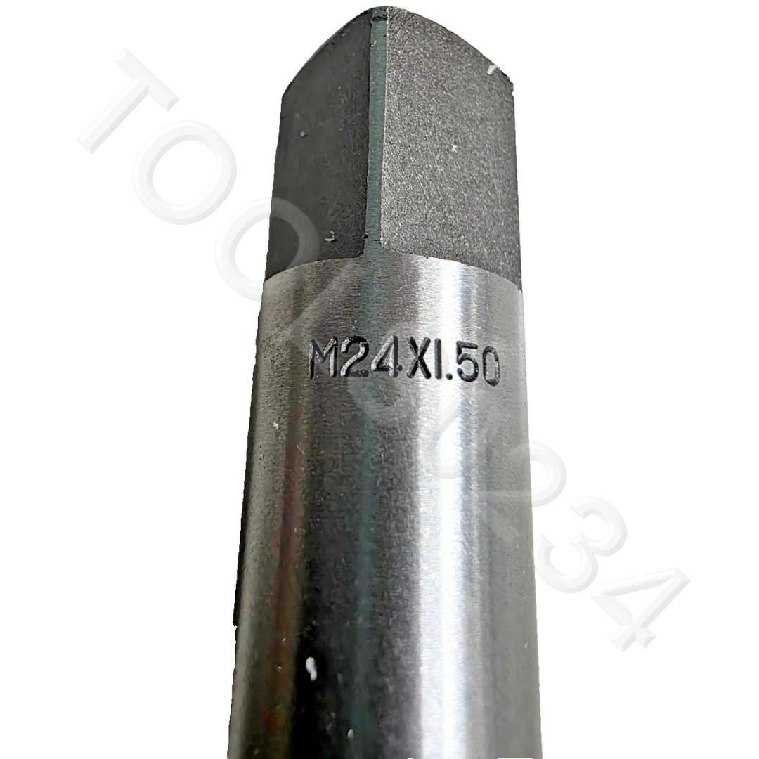 M24 X 1.5 Plug Tap A1 422-24150 Carbon Steel Hand Tap 4 FL 1.50 RH Metric