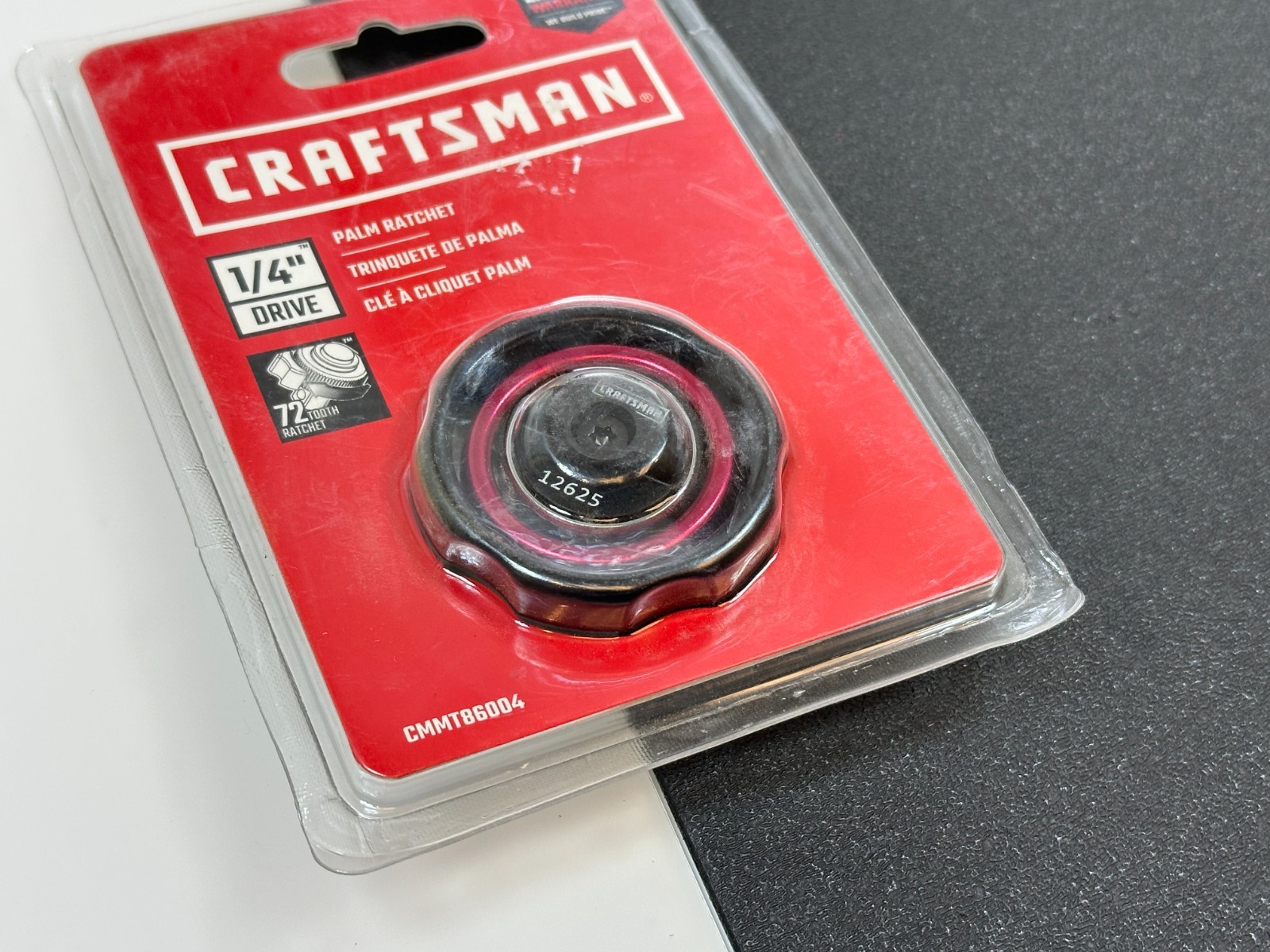 NEW Craftsman Tools 1/4″ Drive Palm Ratchet Spinner Handle (CMMT86004)