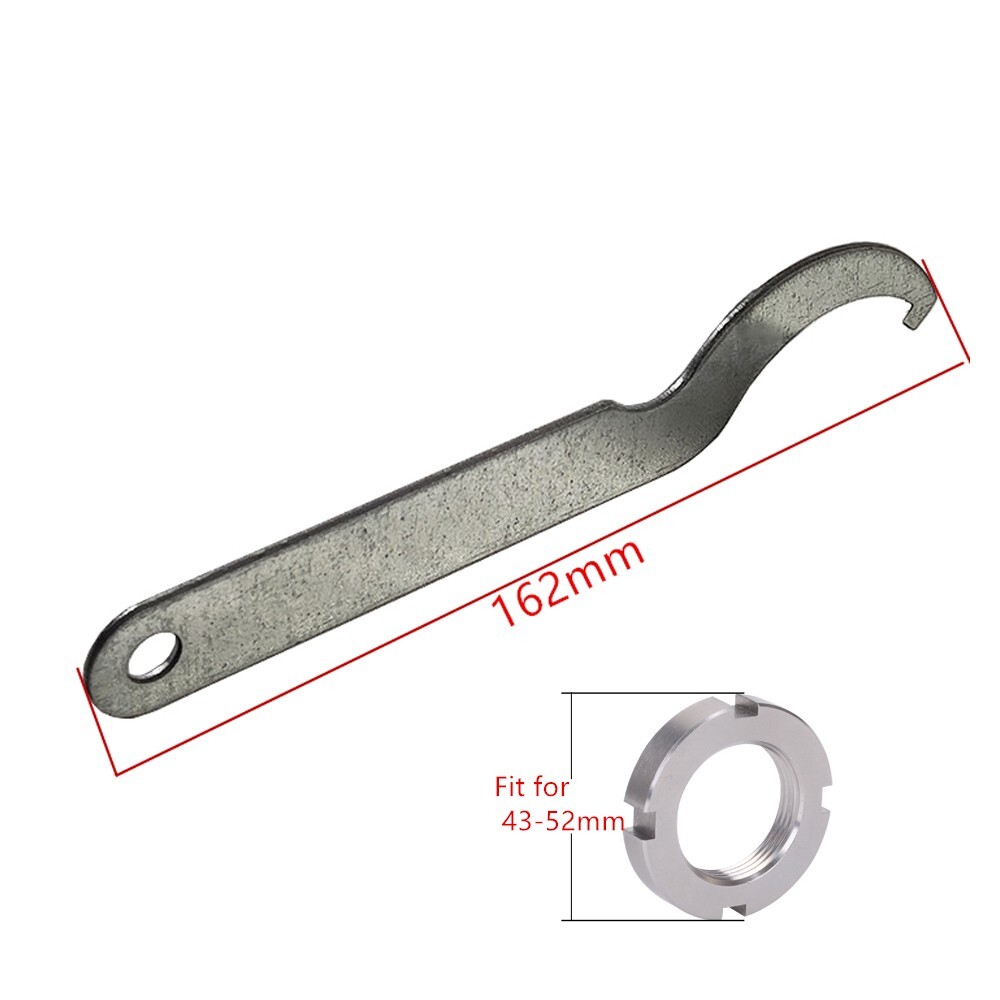 Motorcycle Repair Hand Tool Shock Absorber C spanner Wrench For 43-52mm Shocker