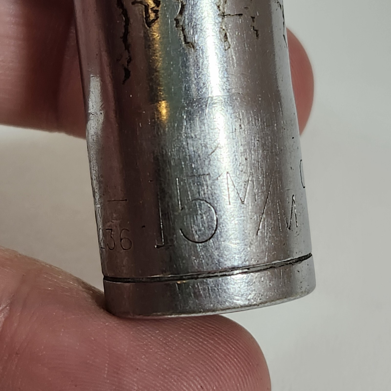 3 USA Craftsman 3/8 Drive 6 Point Sockets 15, 16, 17mm 44236 44266 44237 V G G1