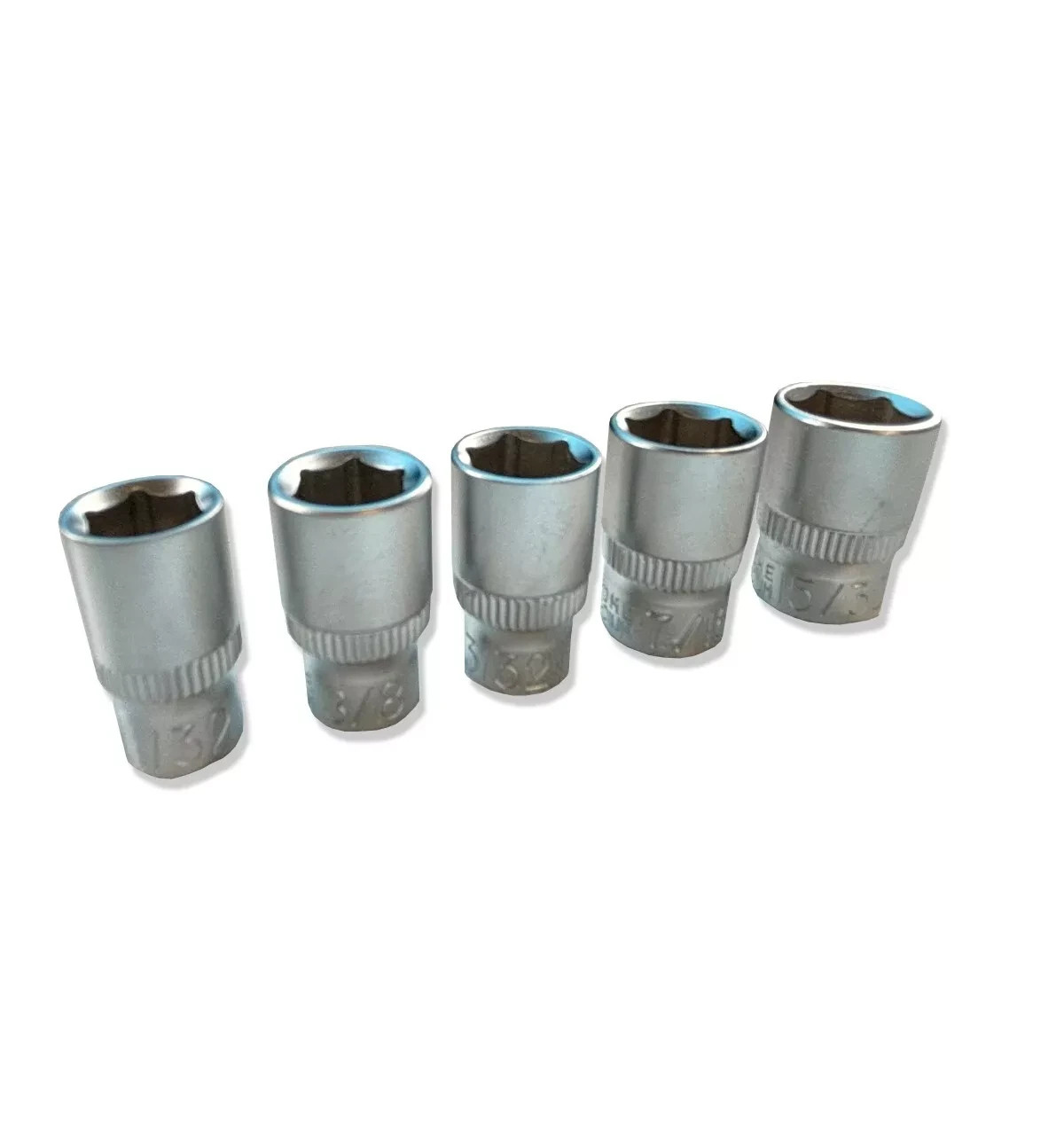 Imperial SAE Socket Set – 24pc 1/2″ & 1/4″ Drive 6-Point Cr-V Steel With Case
