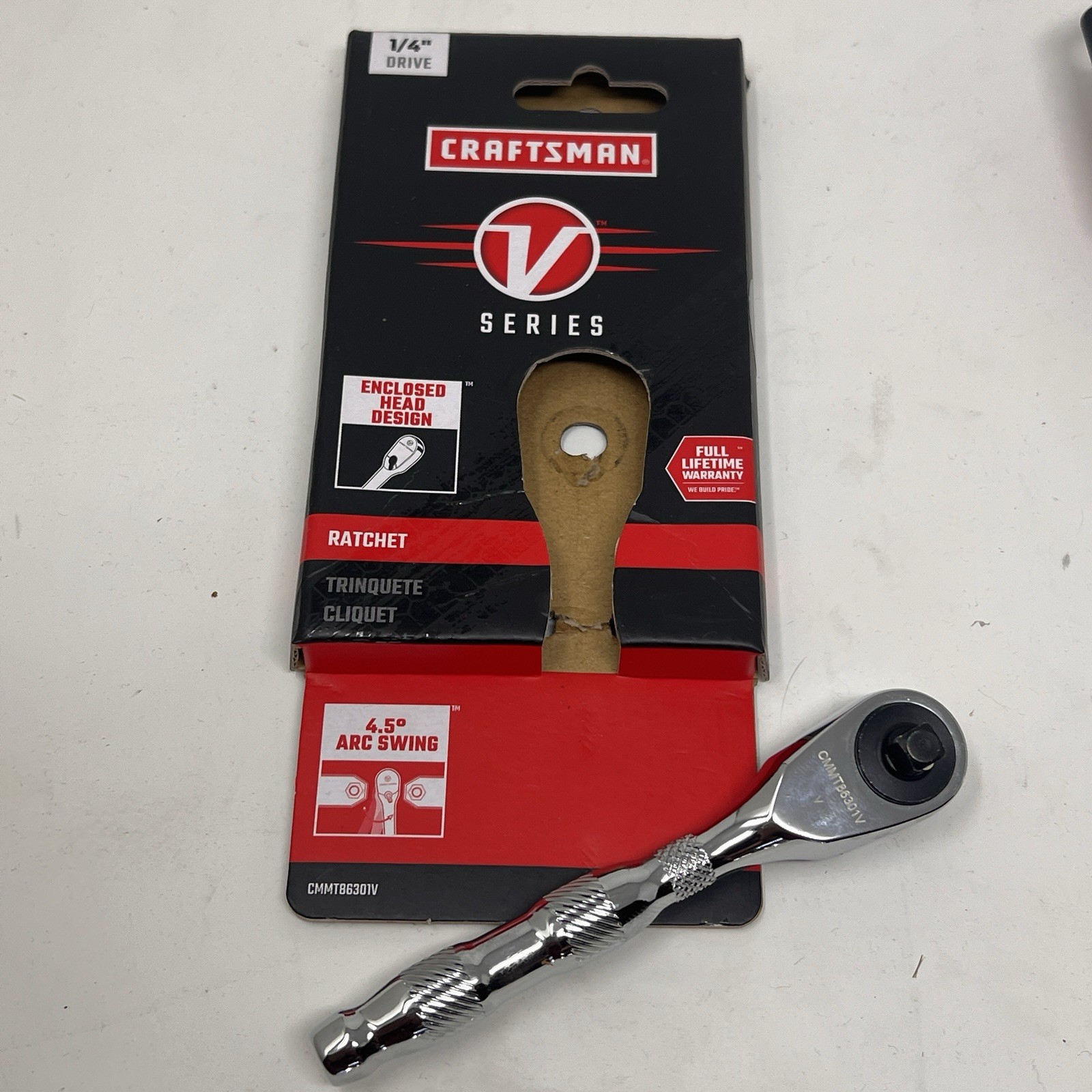 CRAFTSMAN V-Series™ 1/4 in Ratchet CMMT86301V / CMMT81747 / CMMT81748