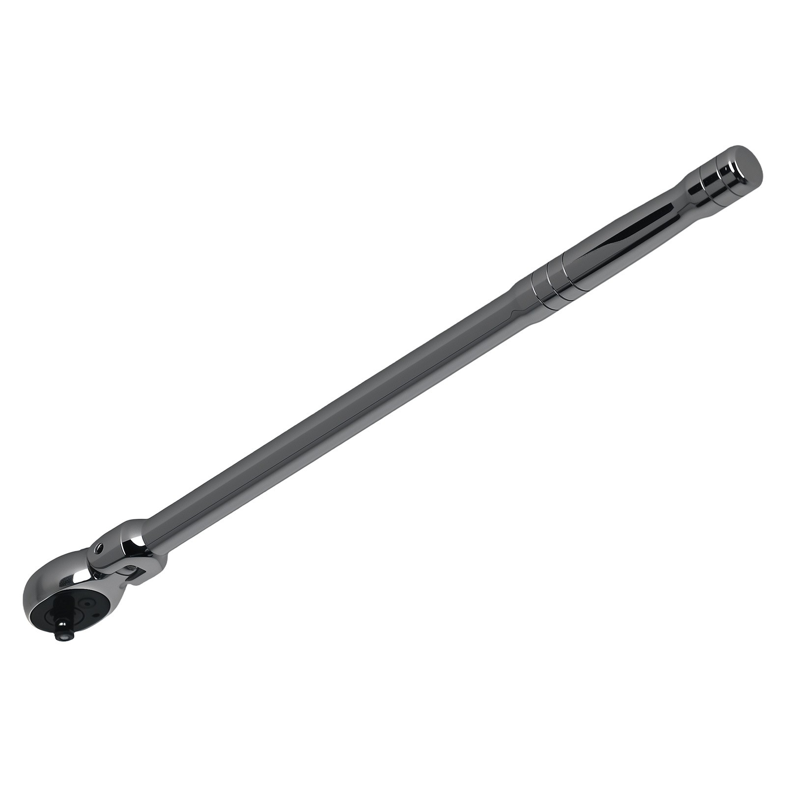 1/4in Drive Flex Head Ratchet 72-Tooth Quick Release 12in Long Handle