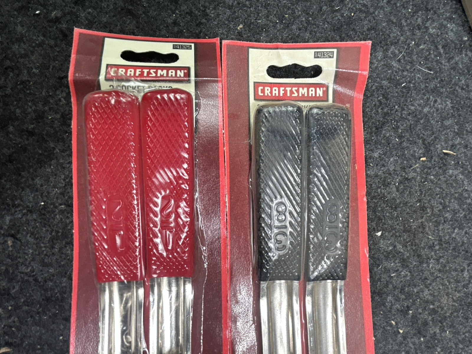 Sears Craftsman USA Nos Socket Racks 4 Total 41325 41324 lot 2 packs