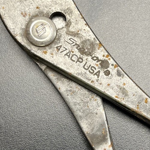 Snap-on 47ACP Slip Joint Pliers USA Made – Vintage Steel Hand Tool