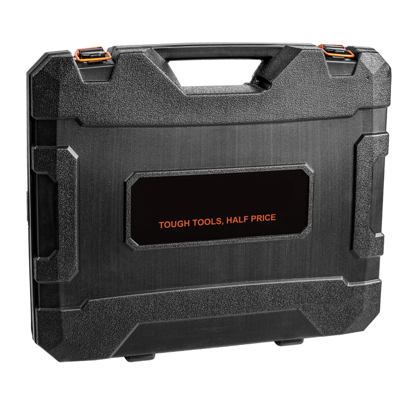 VEVOR Impact Sockets Set 90pcs 6-Point 3/8in Drive Bit Ratchet Tool Kit Case