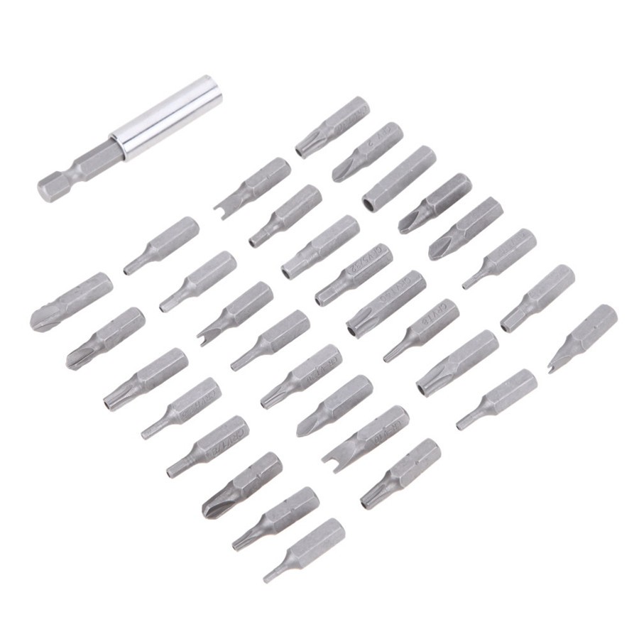 33pcs Screwdriver For Auto Car Repair Set Extension Holder Magnetic Screwdrivers