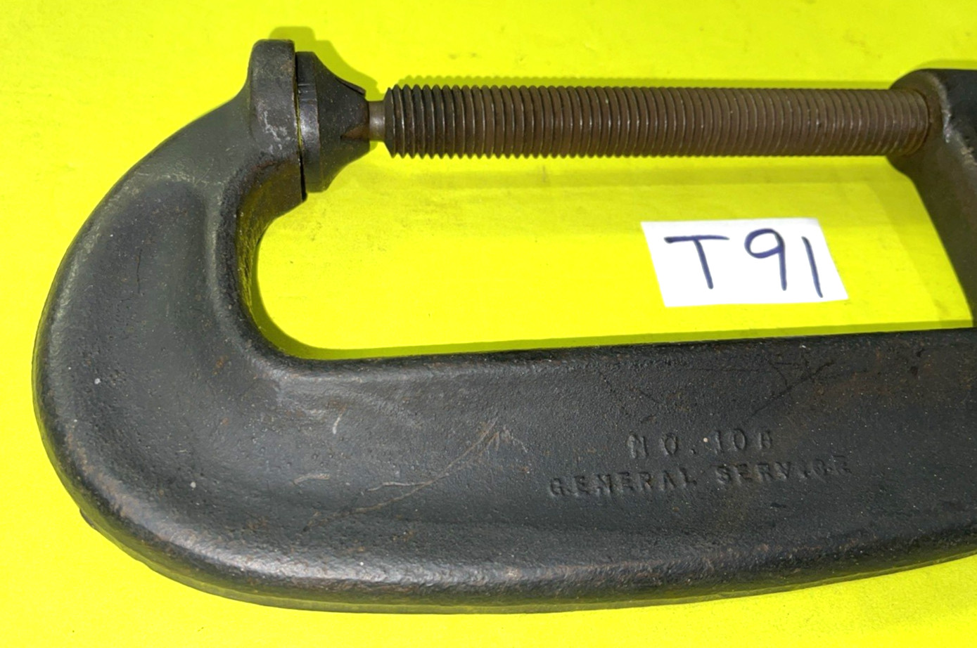 BILLINGS TOOLS C CLAMP No. 106 GENERAL SERVICE 6 INCH CLAMP FREE SHIP IN THE US