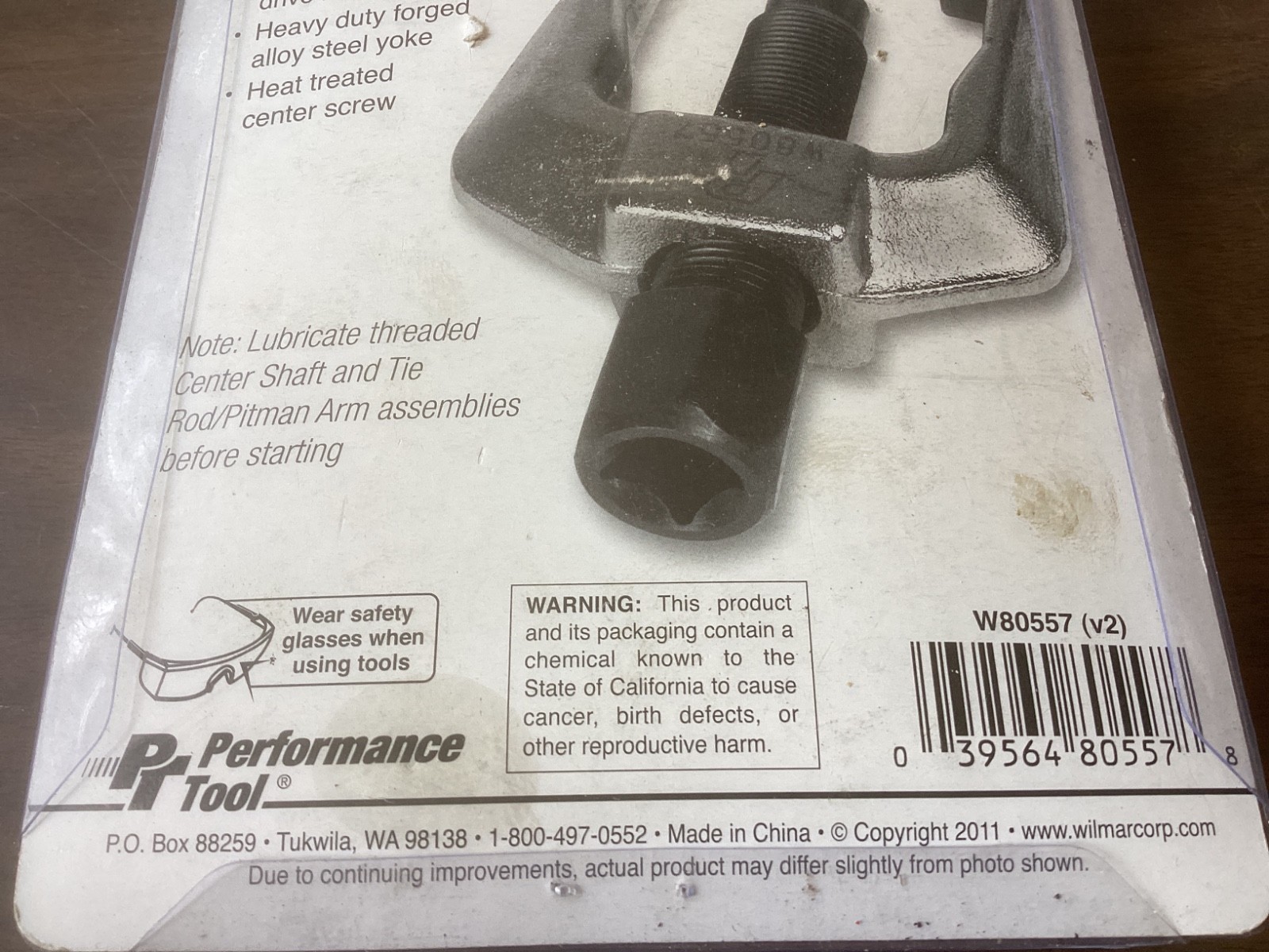 Performance Tool Tie Rod End & Pitman Arm Puller 3/8″