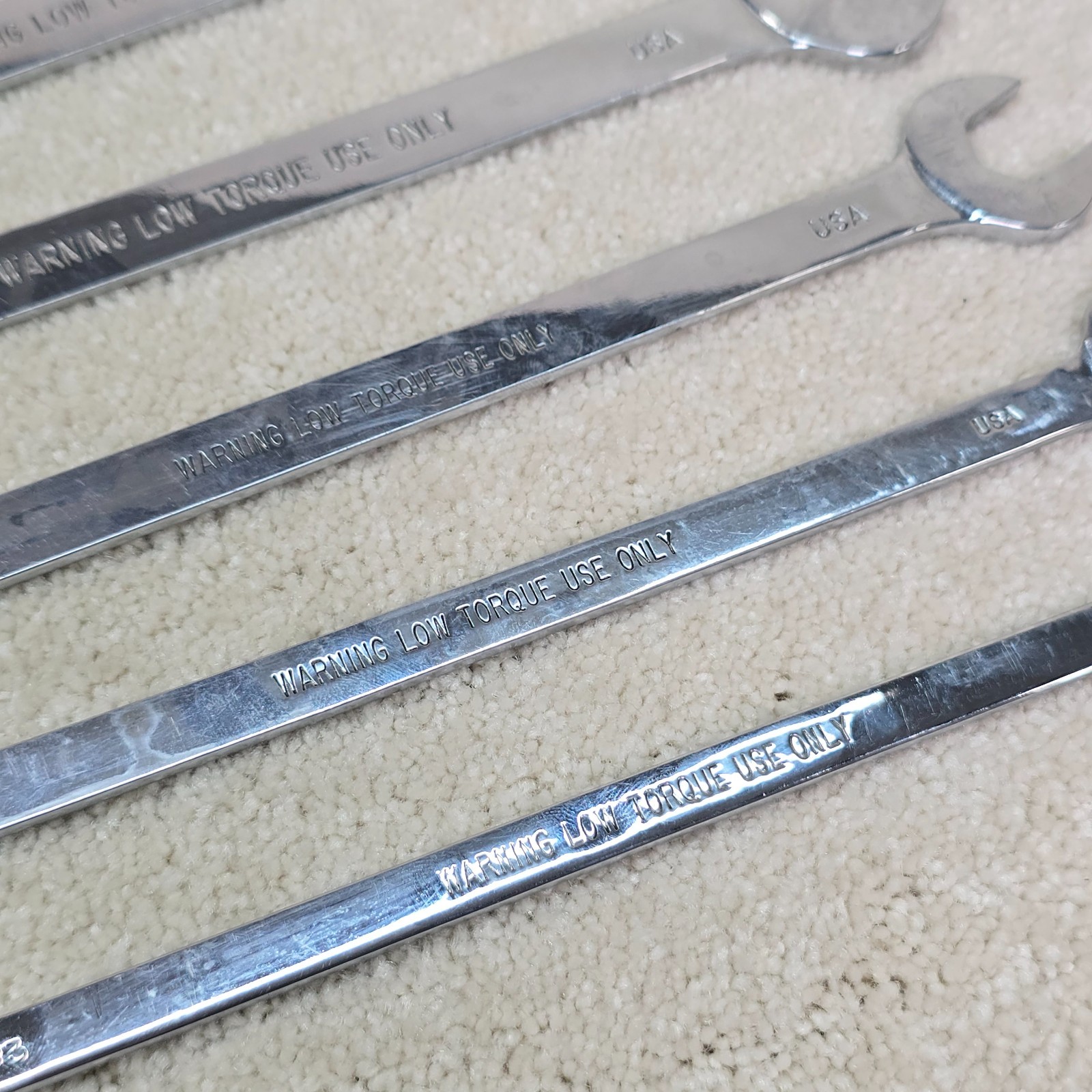 Mac Tools 5pc Metric Open End Tappet Wrench Set 10mm-19mm Thin Beam DTM50K Tray