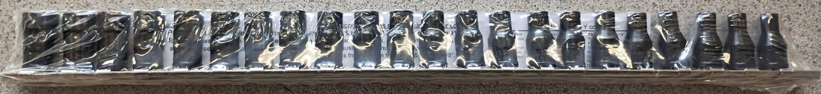 Blue-Point 122TSTY 1/4″ Metric/SAE Turbo Socket Set *NEW*