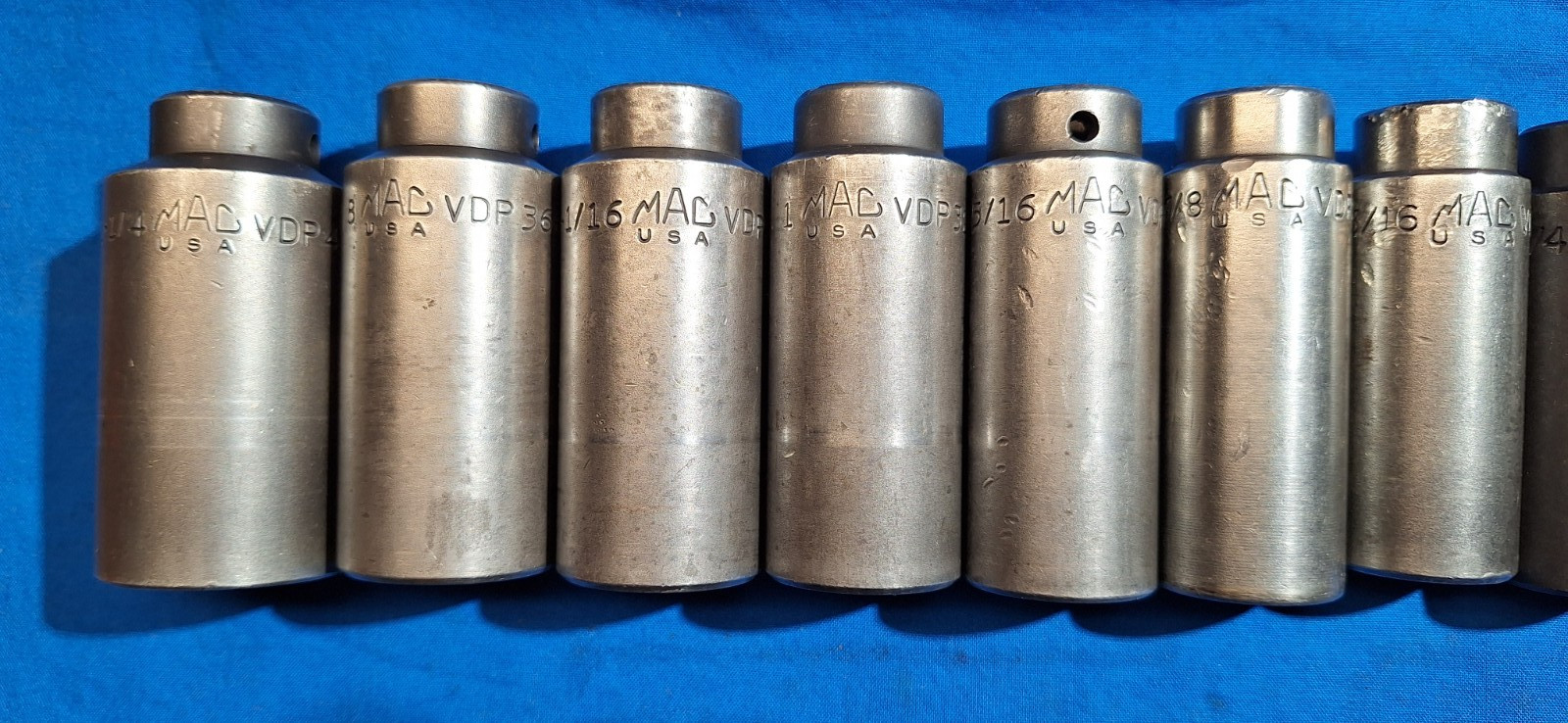 Mac Tools SVDP136BRPT 13pc SAE 1/2″ dr deep 6 pt impact socket set 1-1/4″-7/16″