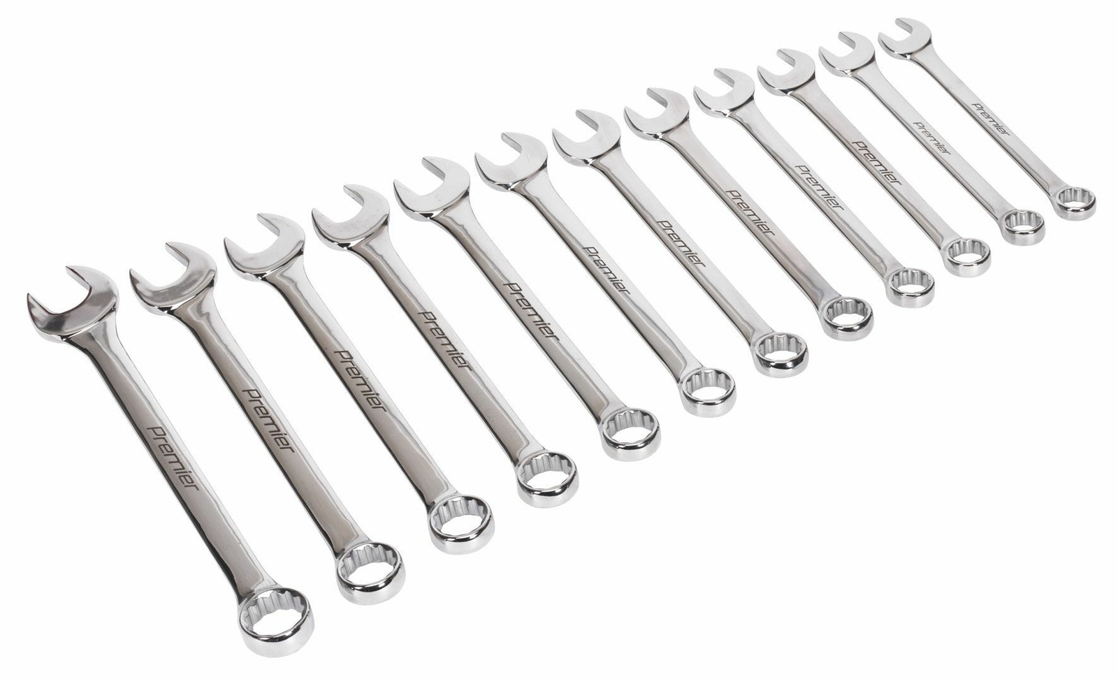 Sealey AK6082 Combination Spanner Set 12pc Jumbo Metric