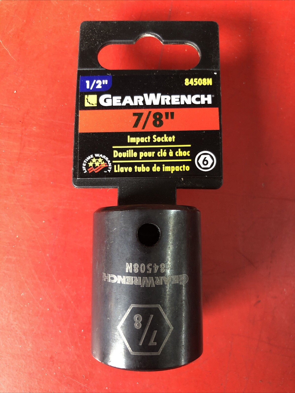 LOT OF 10 GEARWRENCH SAE SHALLOW IMPACT SOCKETS SET 1/2″ DRIVE 3/8″ UP TO 1-1/4″