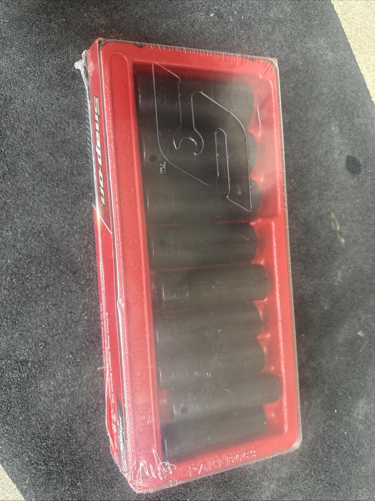 For Snap-on 1/2″ drive 1/2″ – 1″ 6-point DEEP Impact Socket Set 309SIMYA SEALED