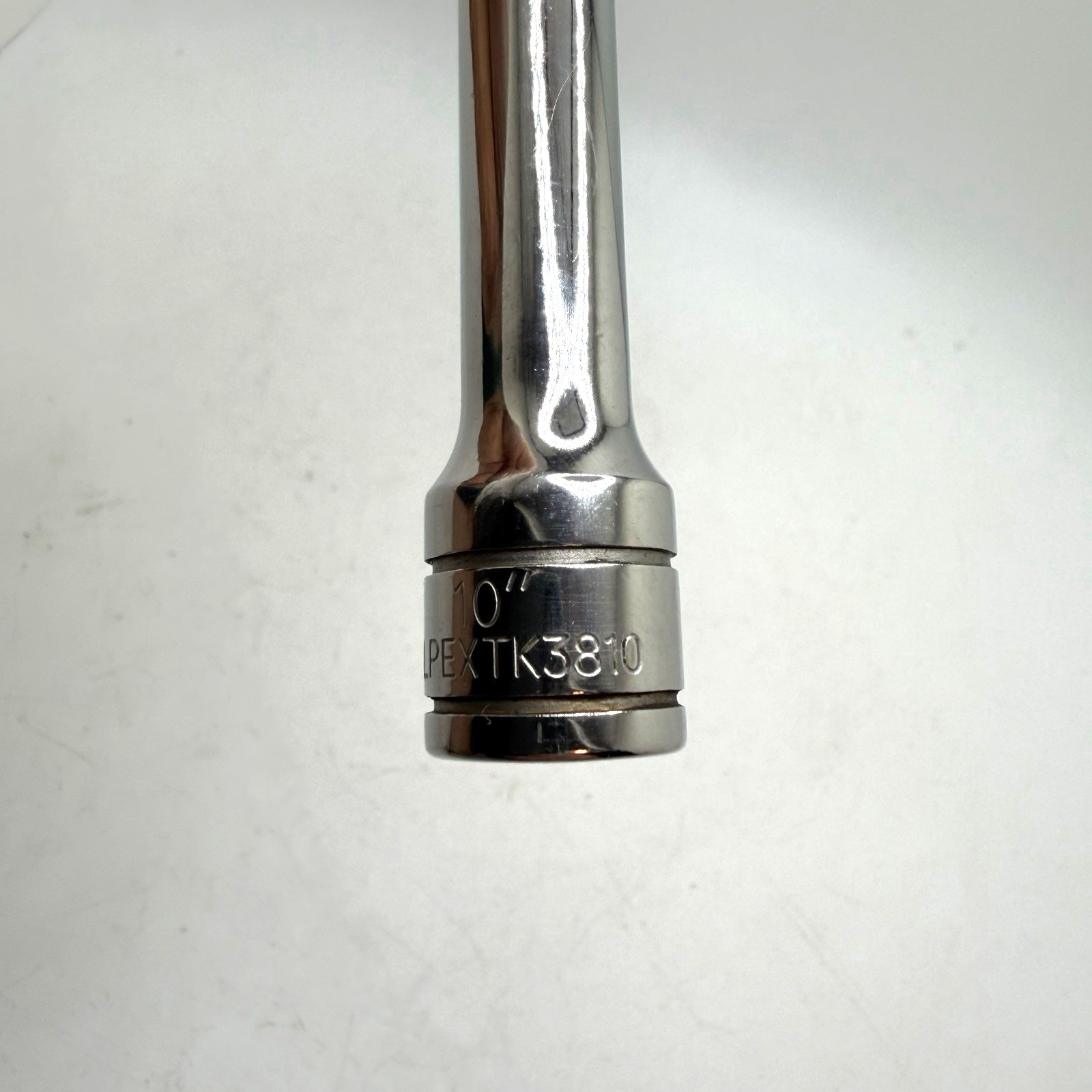 Blue Point Tools 3/8″ Drive 10″ Long Extension Knurled Chrome BLPEXTK3810