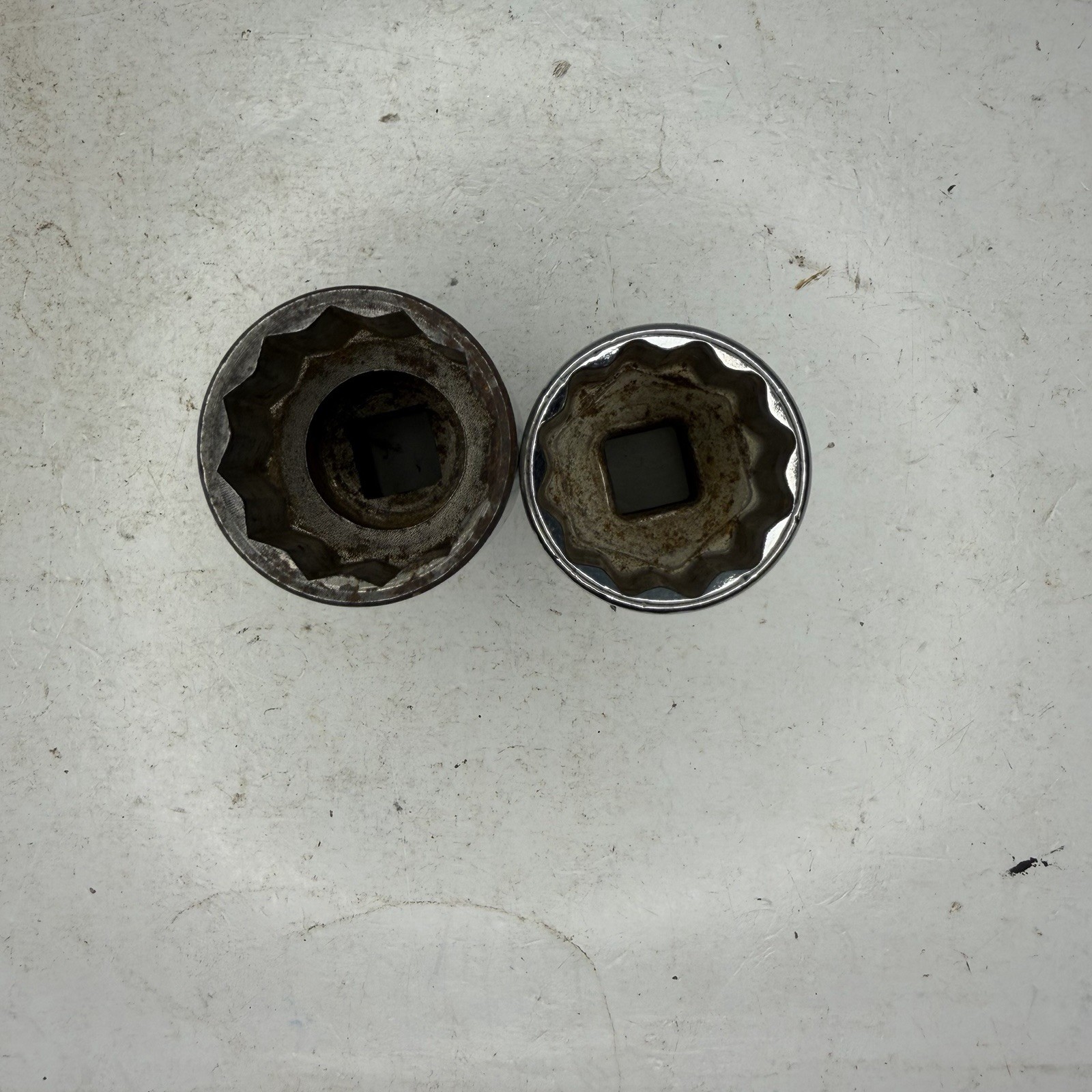 KAL Socket Lot 1/2″ Drive 12 Point 1-1/4″ KAL-1540 Japan & 30mm 1530 USA
