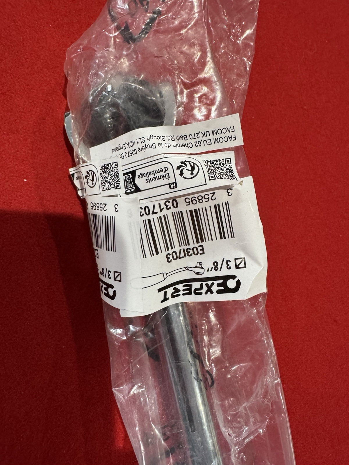 Expert Swivel Head Reversible Ratchet 3/8in Drive