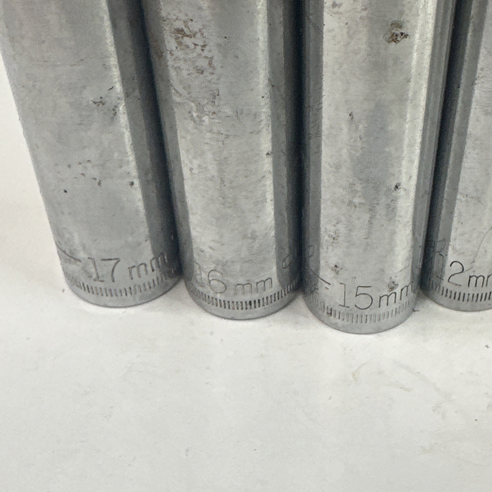 Vintage 15 Piece Craftsman 3/8″ Drive METRIC Mostly V Series Deep Socket Lot