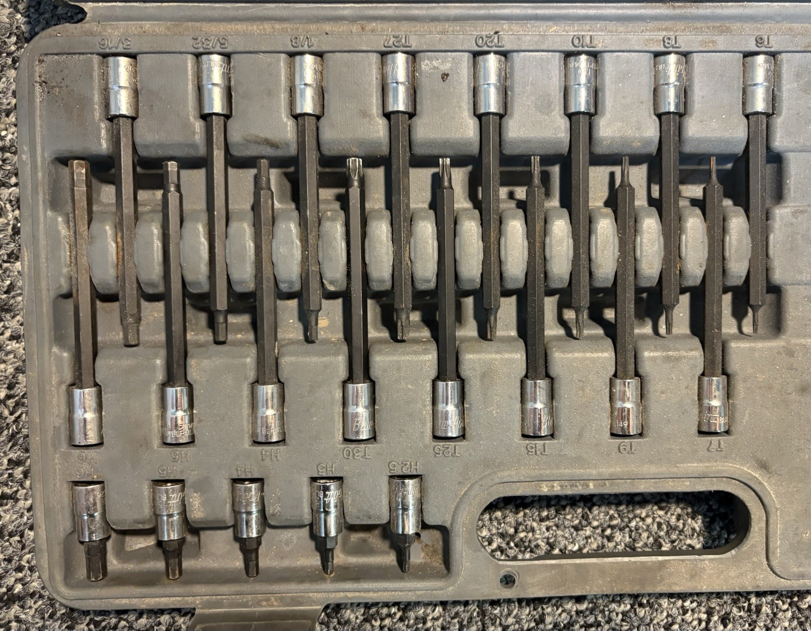 Blue Point BLPTHC87 87 pc TORX & Hex Bit Socket Set *Pre-Owned***