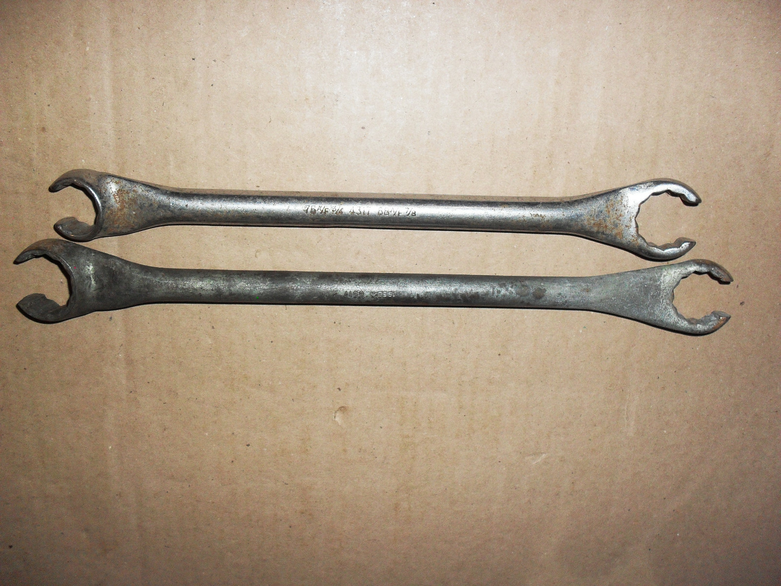 BRITOOL WRENCH SPANNERS 1953, 6517-7/16W x 4320-1/2W & 4317-75 AF3/4 x 88AF7/8