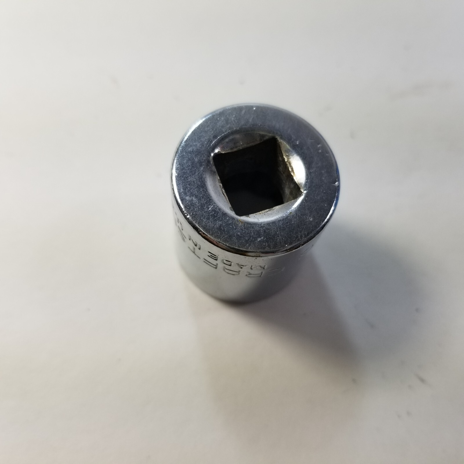 Craftsman -G- 11/16″ 12 Point Shallow Chrome Socket 3/8″ Drive 44336 USA