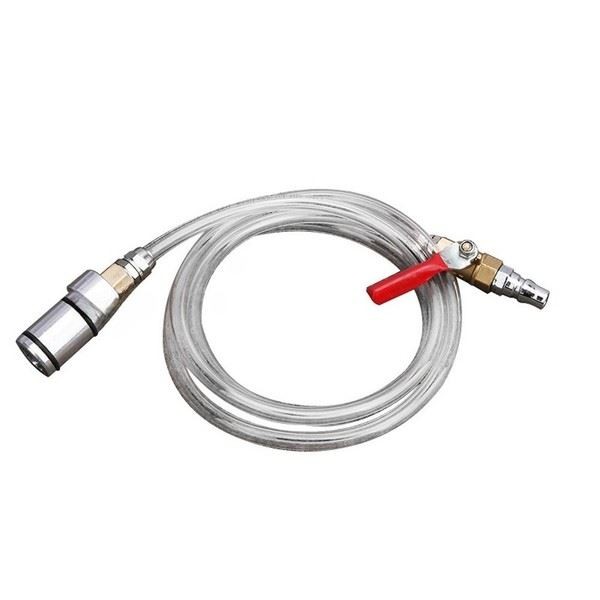 Oil Filler Funnel with Standard and Japanese Connector Extended PU Hose