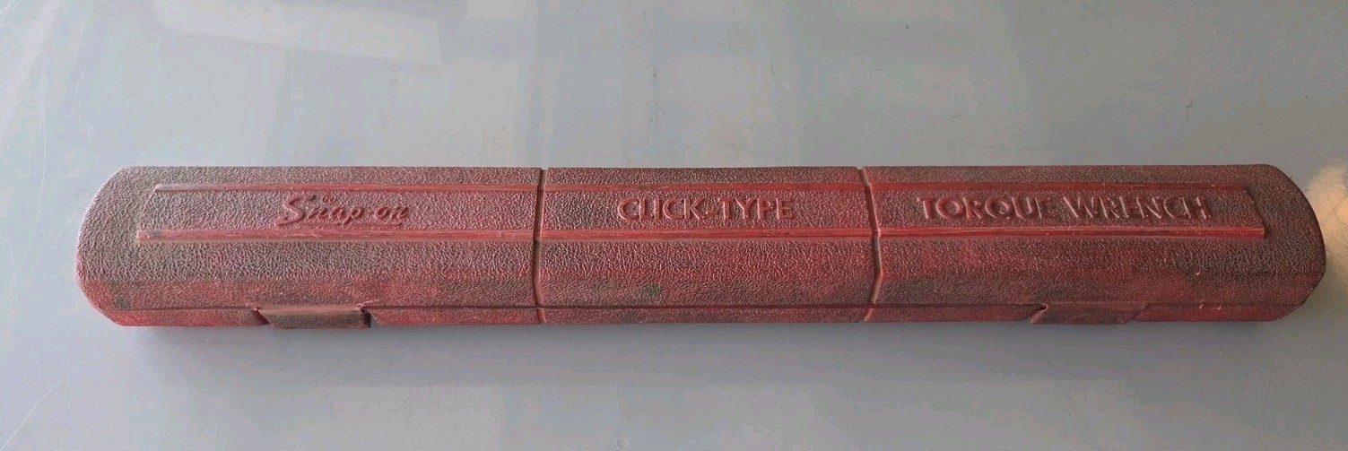Snap On QJR3200B – 1/2″ Drive 30 To 200 ft lbs Click Style Torque Wrench W/ Case