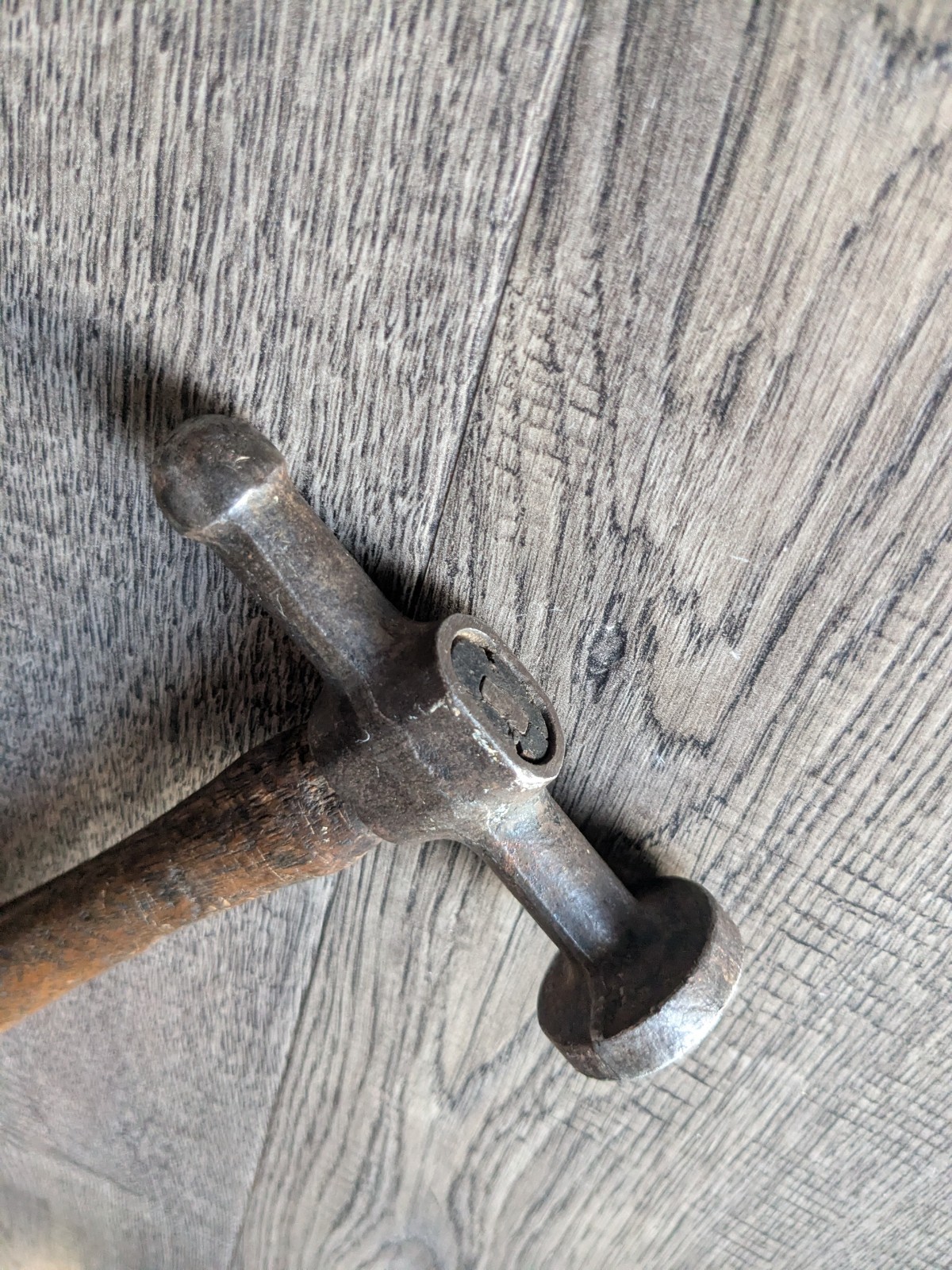 Vintage Auto Body Hammer Square and Round Face