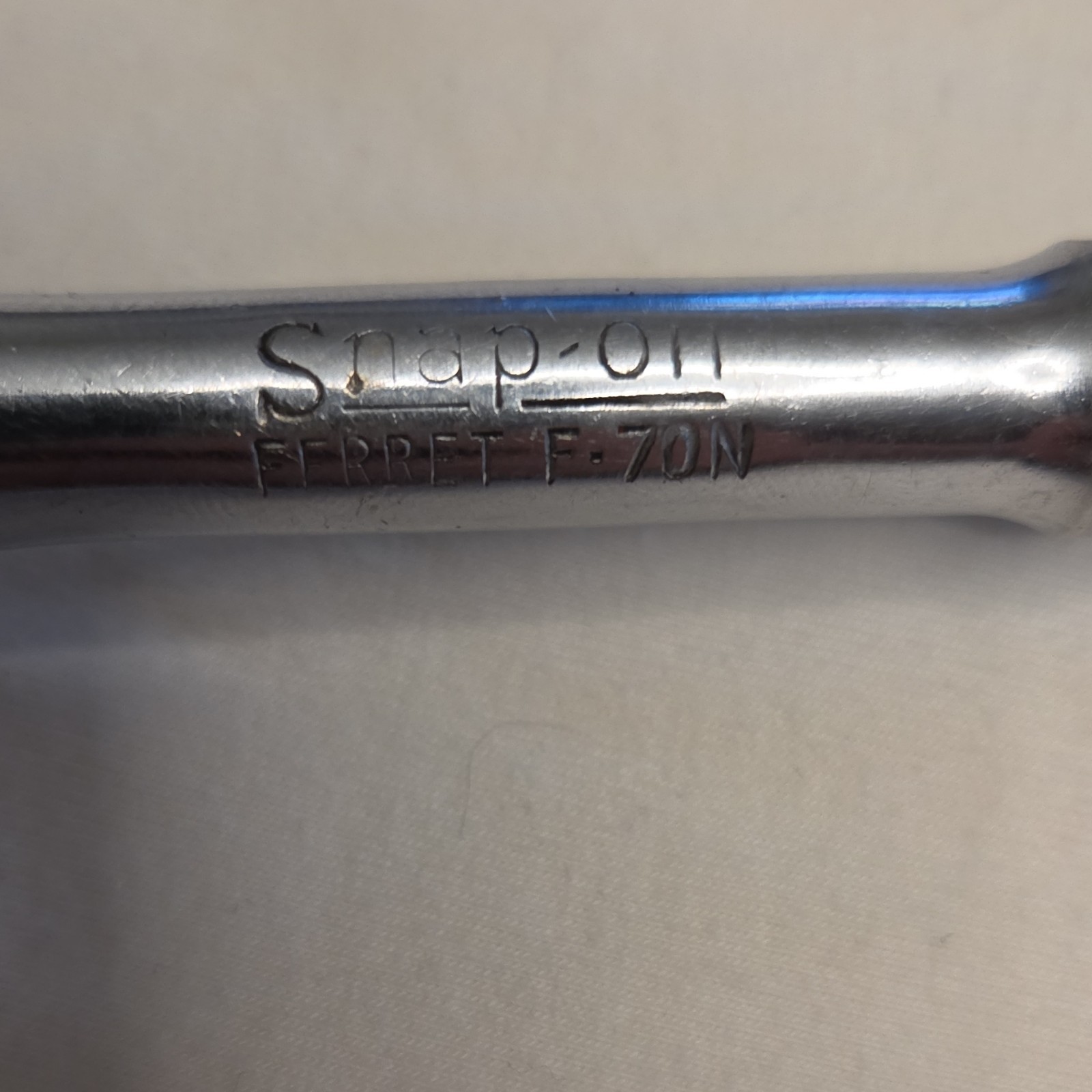 Snap On Tools Vintage F-70N Ferret 3/8” Drive Standard Ratchet USA