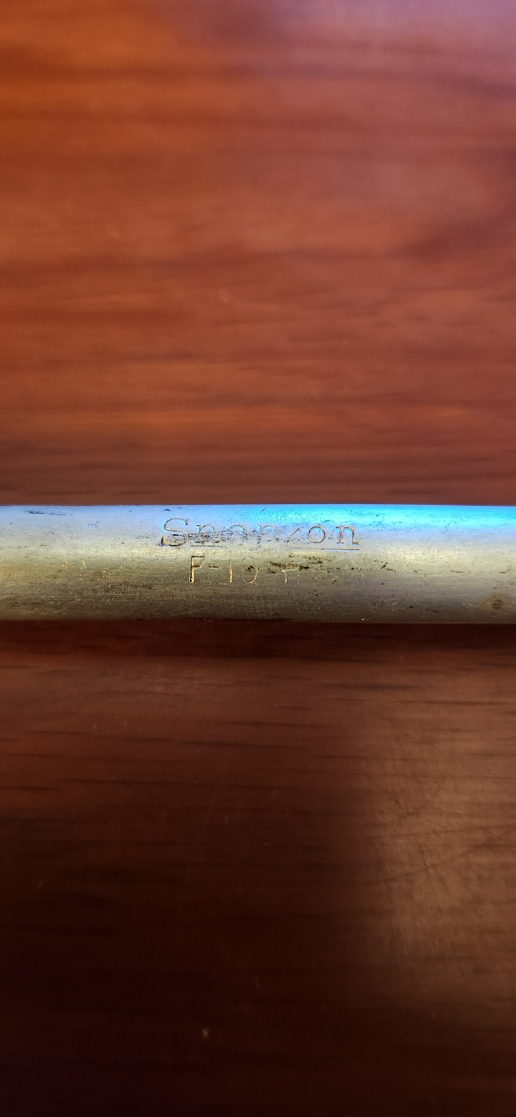 Vintage Snap-On F-10-3/8″ Drive Breaker Bar USA–3/8 » Female Drive End-RARE!!