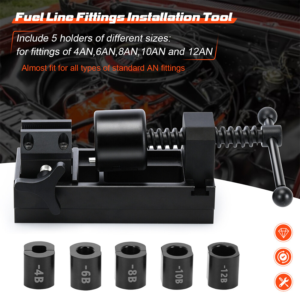 Fuel Braided Hose Installation Tool 6AN 8AN 10AN 12AN Repair Tool Kit