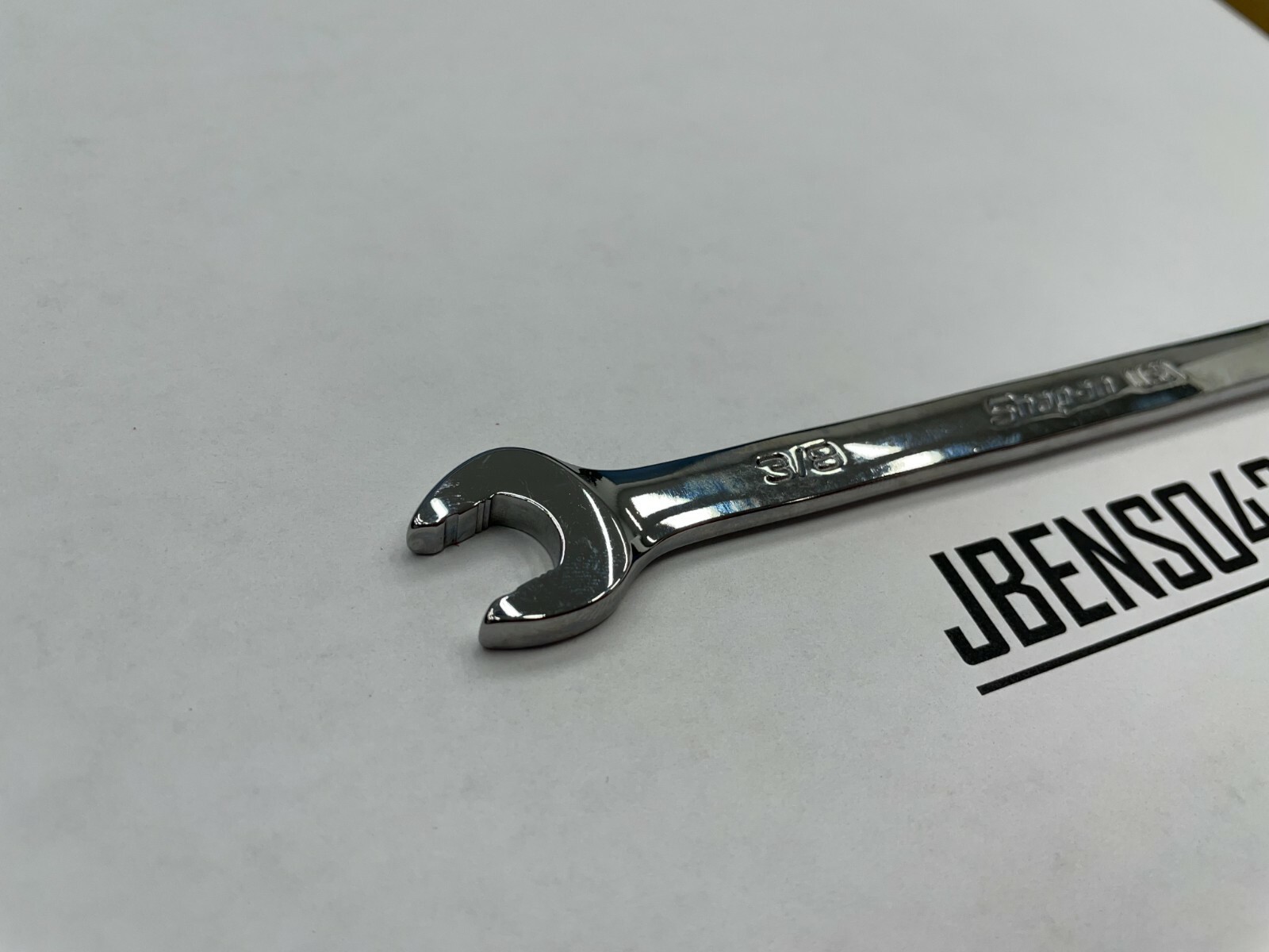Snap-on Tools USA NEW 3/8″ SAE 0° Non-Reversing Ratcheting Combo Wrench SOXR12A