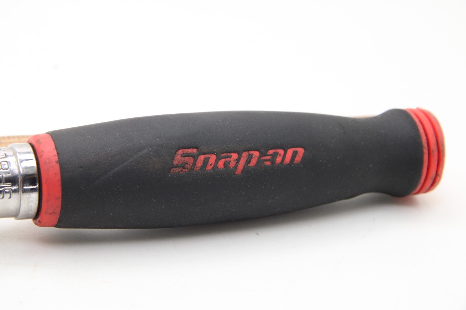 Snap-on SH80A 1/2” Drive 12″ Black/Orange Soft Grip Handle 80 Tooth Ratchet USA