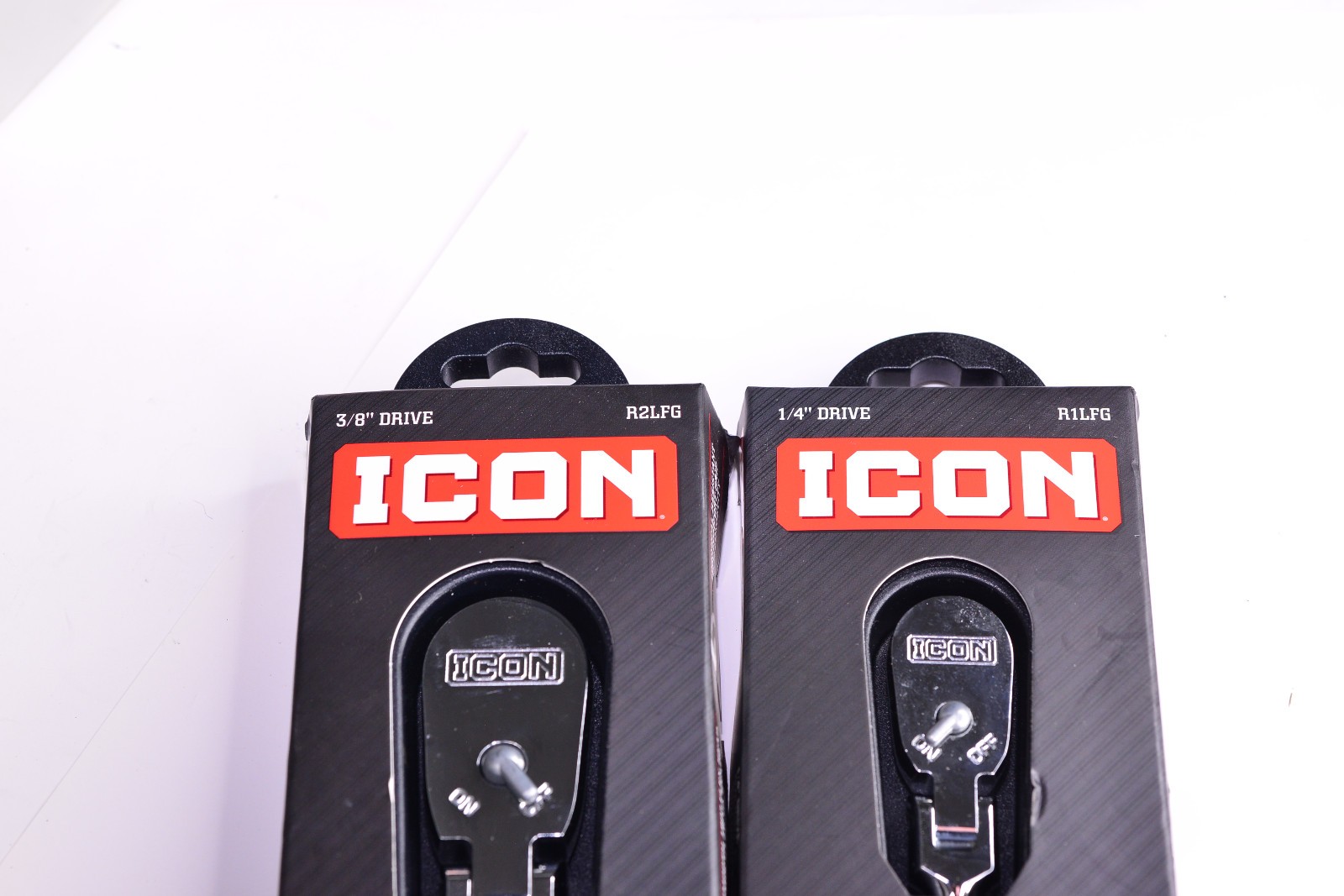 ICON G2 1/4 & 3/8″ Drive Long Flex Ratchet R1LFG – R2LFG Tool Set Comfort Grip