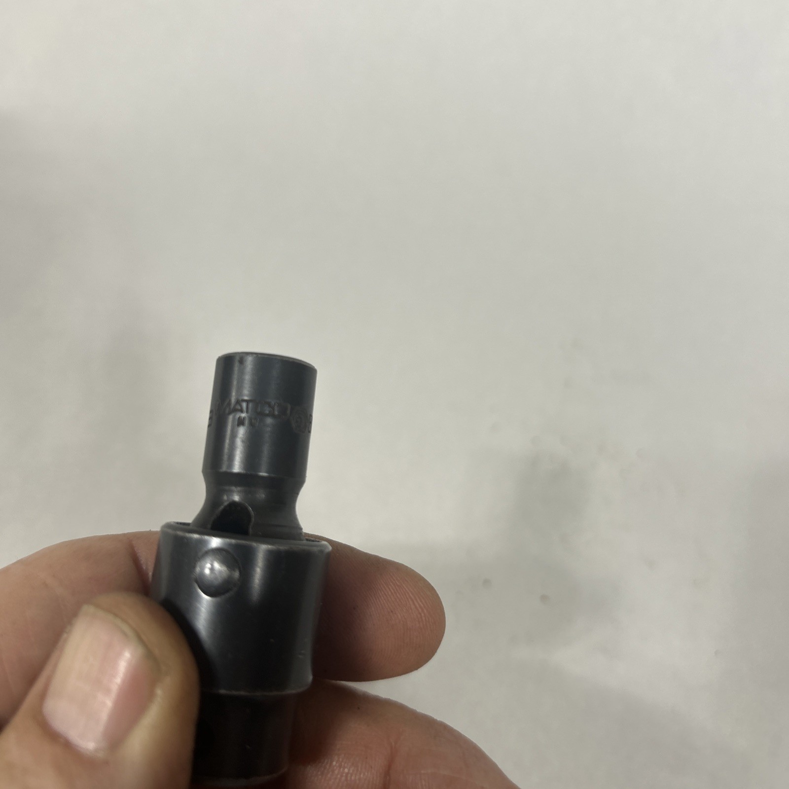 Matco Tools 3/8” 6 Point 3/8” Drive Universal Socket BUP126. Used Black
