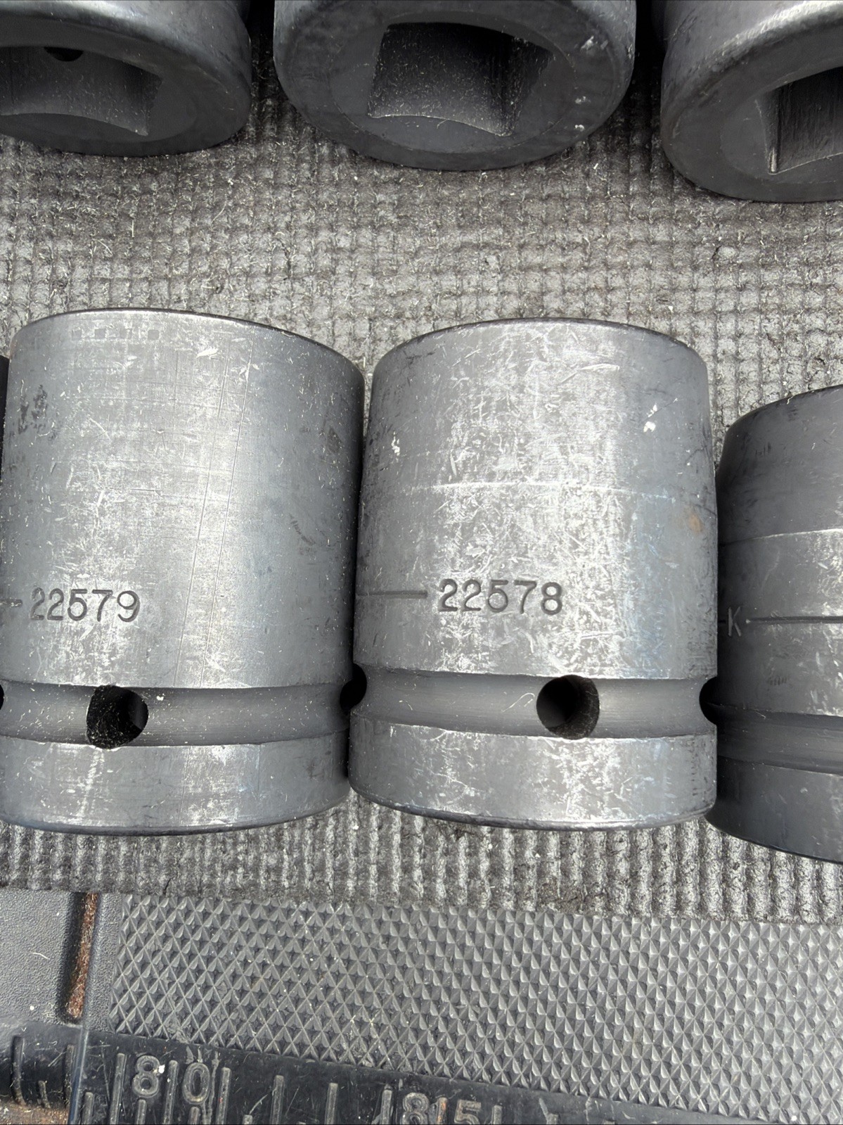 Rare Sears Craftsman Industrial 13pc Impact Socket Catalog Set 1”Drive 31215 Nos