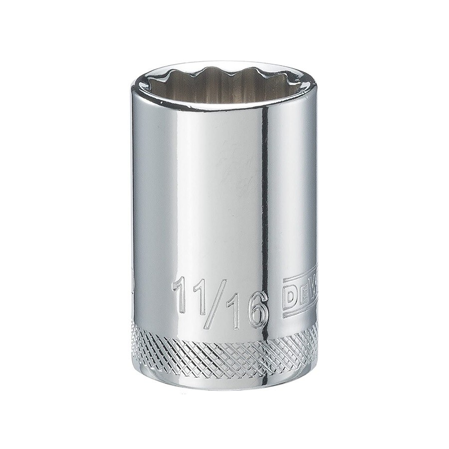 DeWALT SAE SOCKET 11/16″ (11/16 in) 12 Point 1/2 Drive DWMT74563OSP – Free Ship