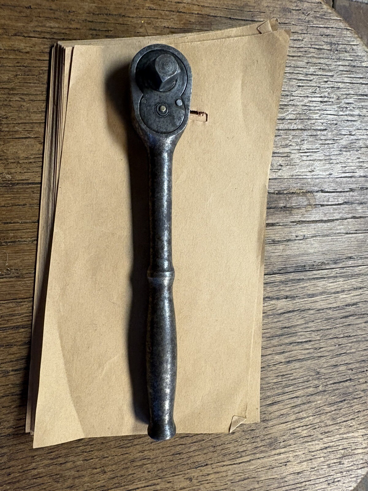 Snap On 3/8 Ratchet F-70-M Working Fine Showing Wear – As shown