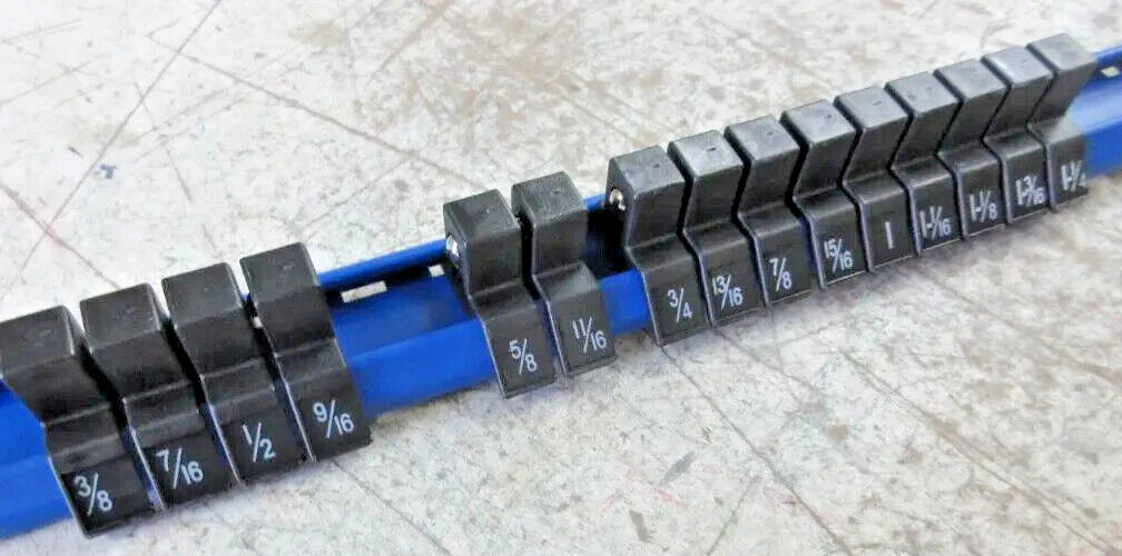 CTA Manufacturing 1/2 in. Drive Socket Rack, SAE Fractional, 15 Hold 9750