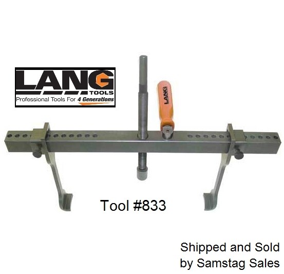 LANG Tools USA Kastar Number 833 Brake Drum and Rotor Puller 17″ Spread