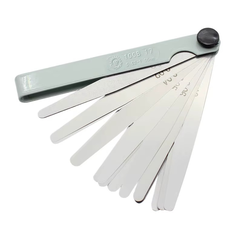 17 Blade Feeler Gauge 0.02-1.00mm Metric Gap Measuring Tool Engine Valve Set