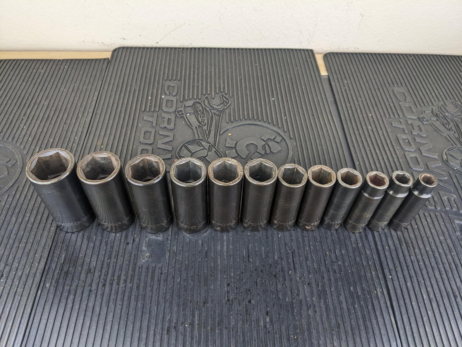 #az356 Matco Tools SCDP136 12pc 1/2” Dr Deep IMPACT Socket Set 7-16” 1-1/4″