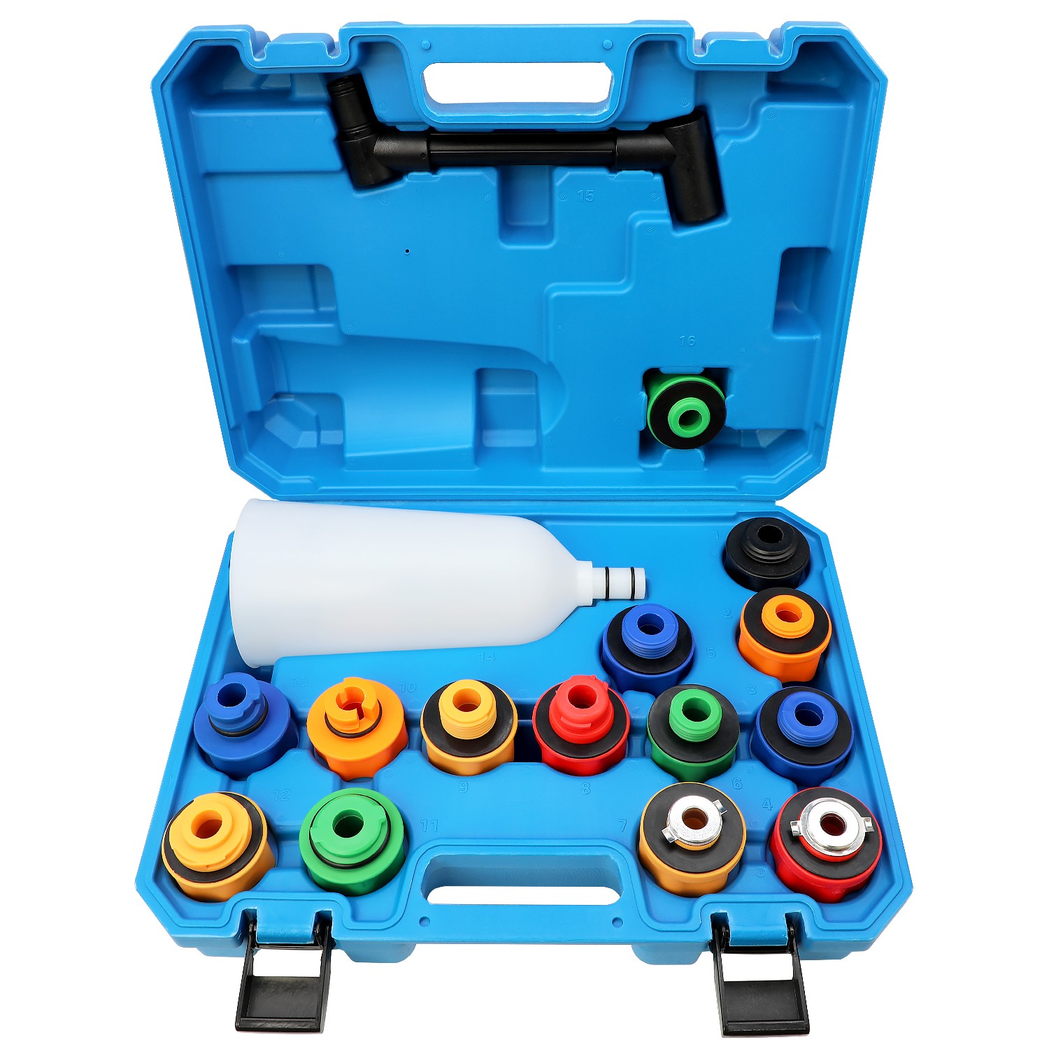 No-Spill Oil Funnel Set Engine Oil Change Kit For Automotive Car Vehicle