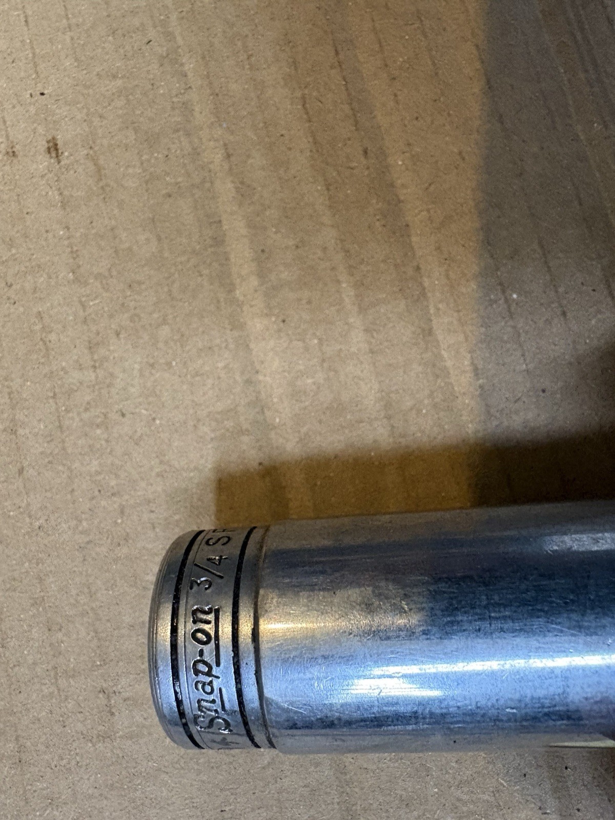 Snap-on SF241 Socket 3/8″ drive 3/4″ Chrome 12 Pointer Socket Tool